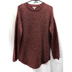 Cupcake Clothing Ltd. Maroon/White Sweater with Elbow Patches Sz M